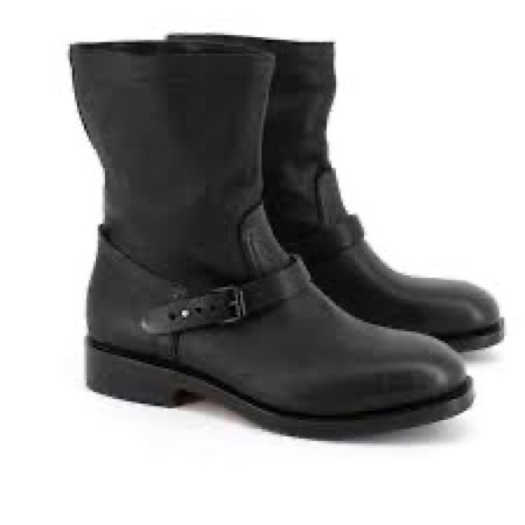 NEW Rag & Bone Oliver black boots size 37.5 - Picture 2 of 8